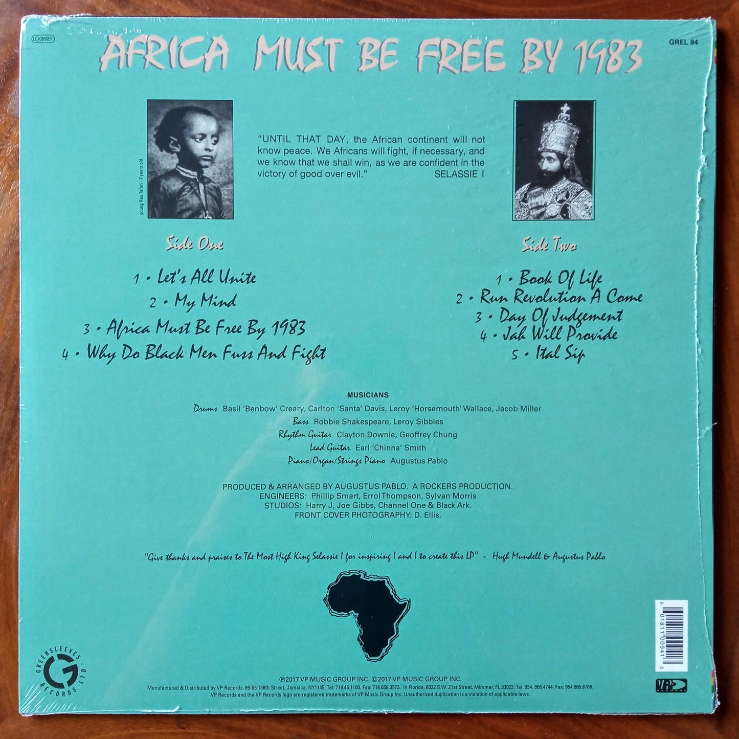 Hugh Mundell - Africa Must Be Free By 1983 b