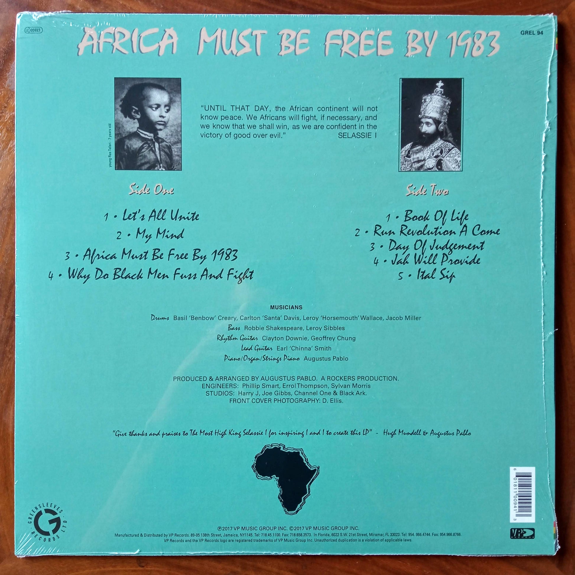 Hugh Mundell - Africa Must Be Free By 1983 b