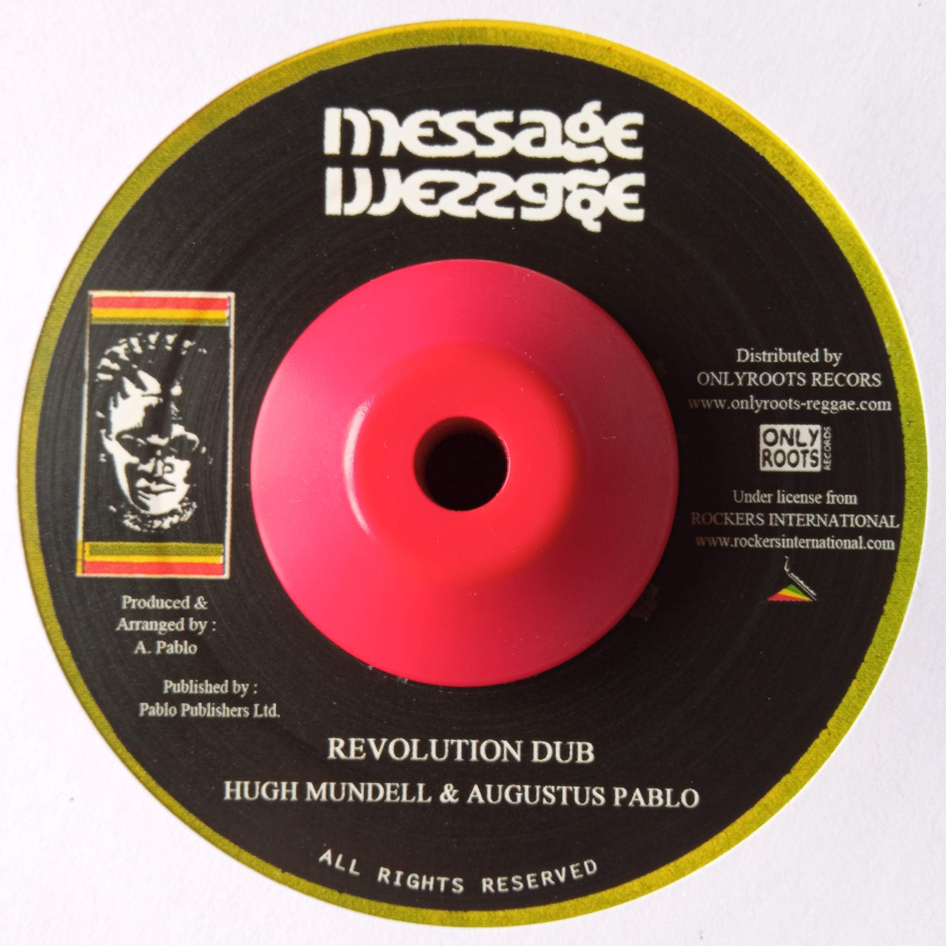 Hugh Mundell – Run Revolution A Come b