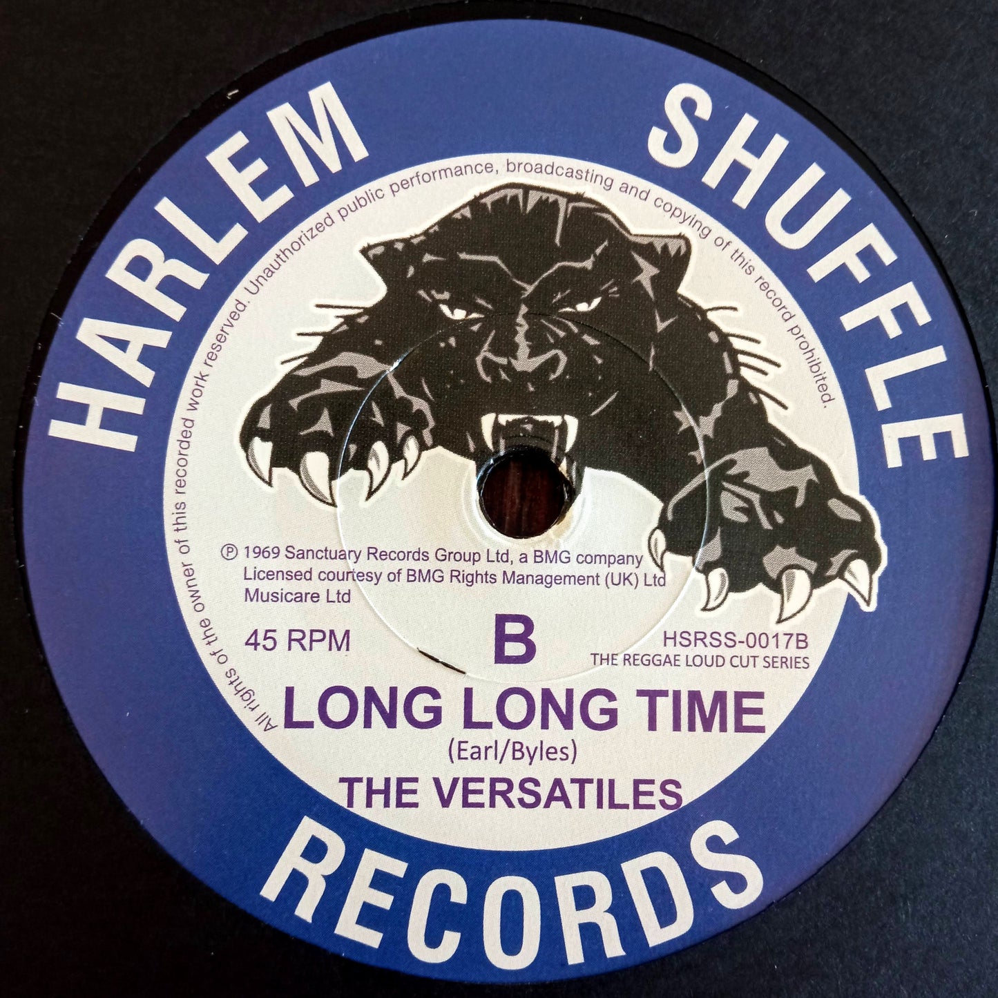 The Versatiles - Lu-lu Bell / Long Long Time / 7" Vinyl