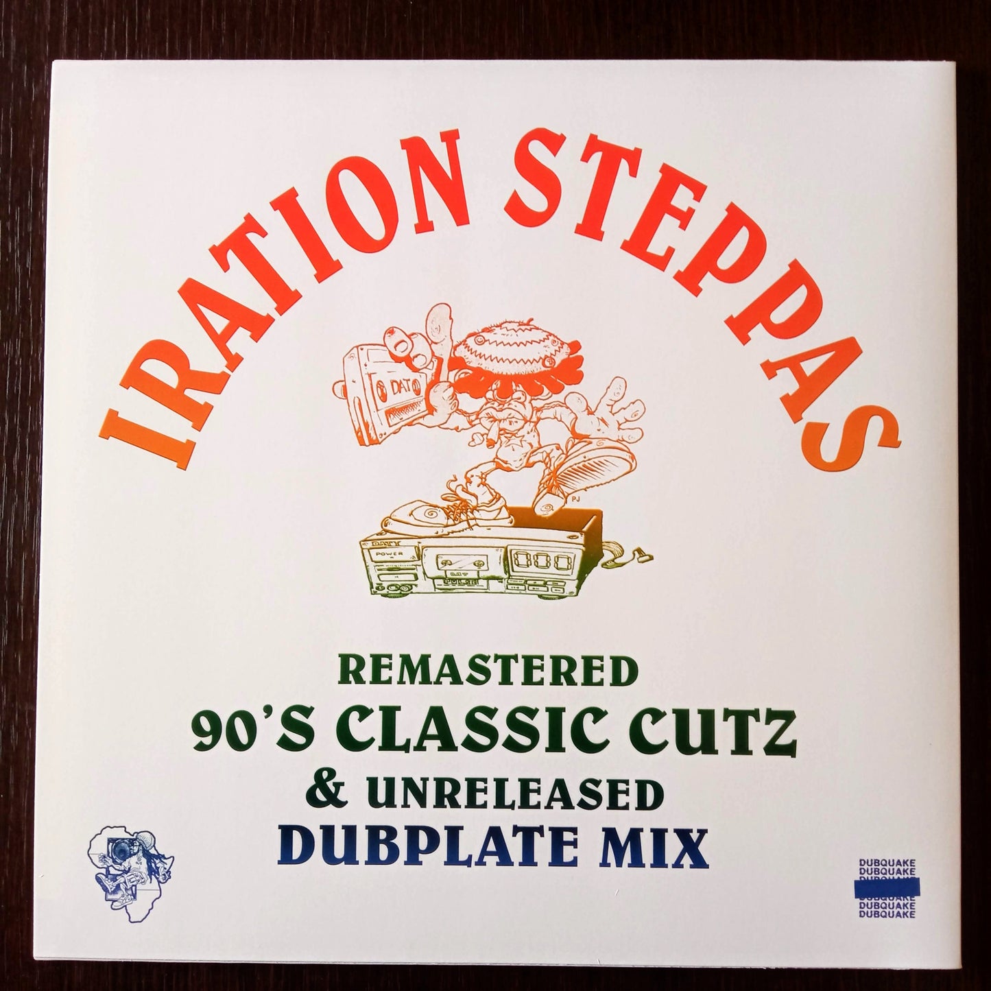 Iration Steppas - Hard Time Pressure In A Babylon / 12" Vinilo