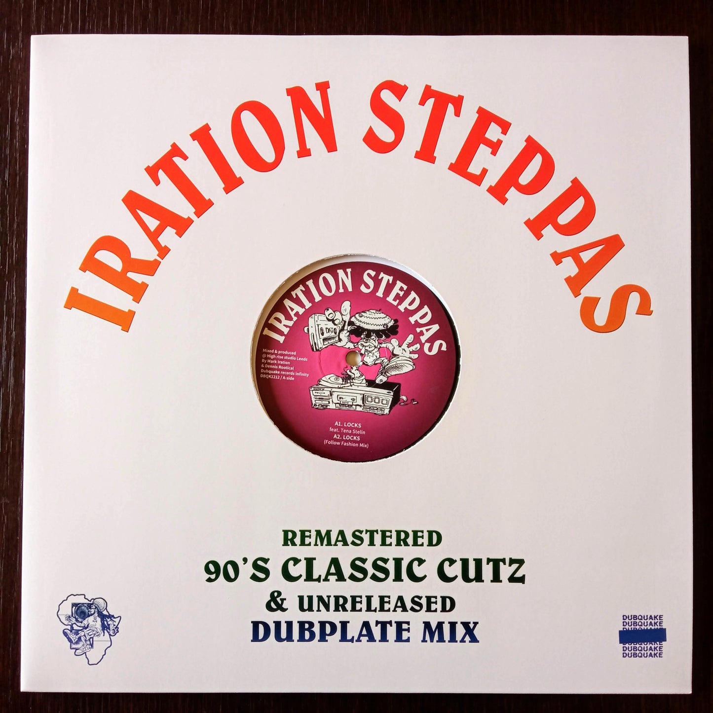 Iration Steppas feat. Tena Stelin - Locks / 12" Vinilo