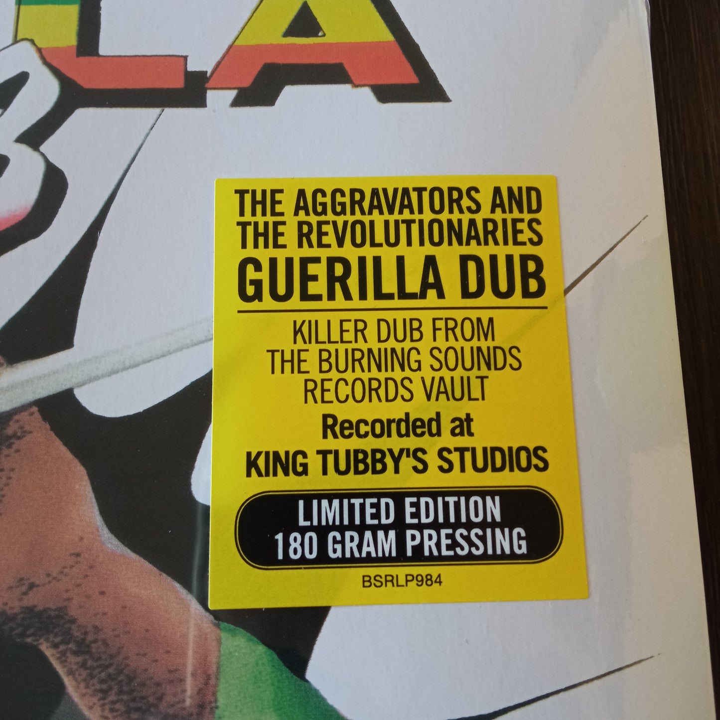 The Aggravators + The Revolutionaries – Guerilla Dub / LP Vinilo