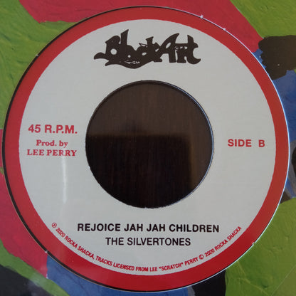 Upsetter Revue / The Silvertones – Play On Mr. Music / Rejoice Jah Jah Children (Dub Plate Mix) / 7" Vinyl