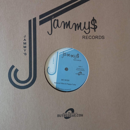 Johnny Osbourne + Jah Sawdem / Natural Vibes + Pappa Tullo – Can't Leave Jah / Be Wise / 12" Vinilo