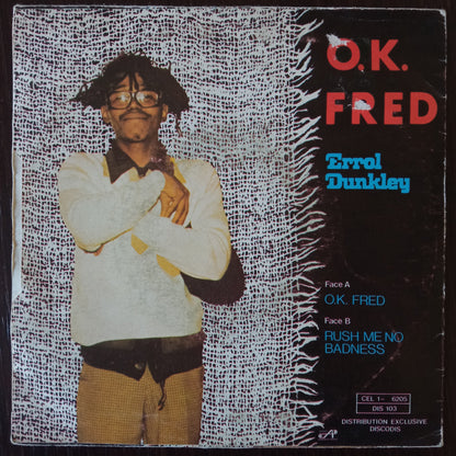 Errol Dunkley – O.K. Fred / 7" Vinilo