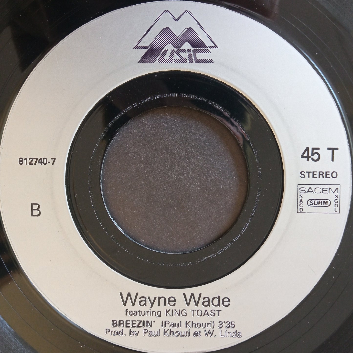 Wayne Wade – Lady / 7" Vinilo