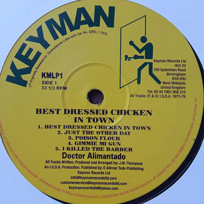 Dr. Alimantado – Best Dressed Chicken In Town / LP Vinyl