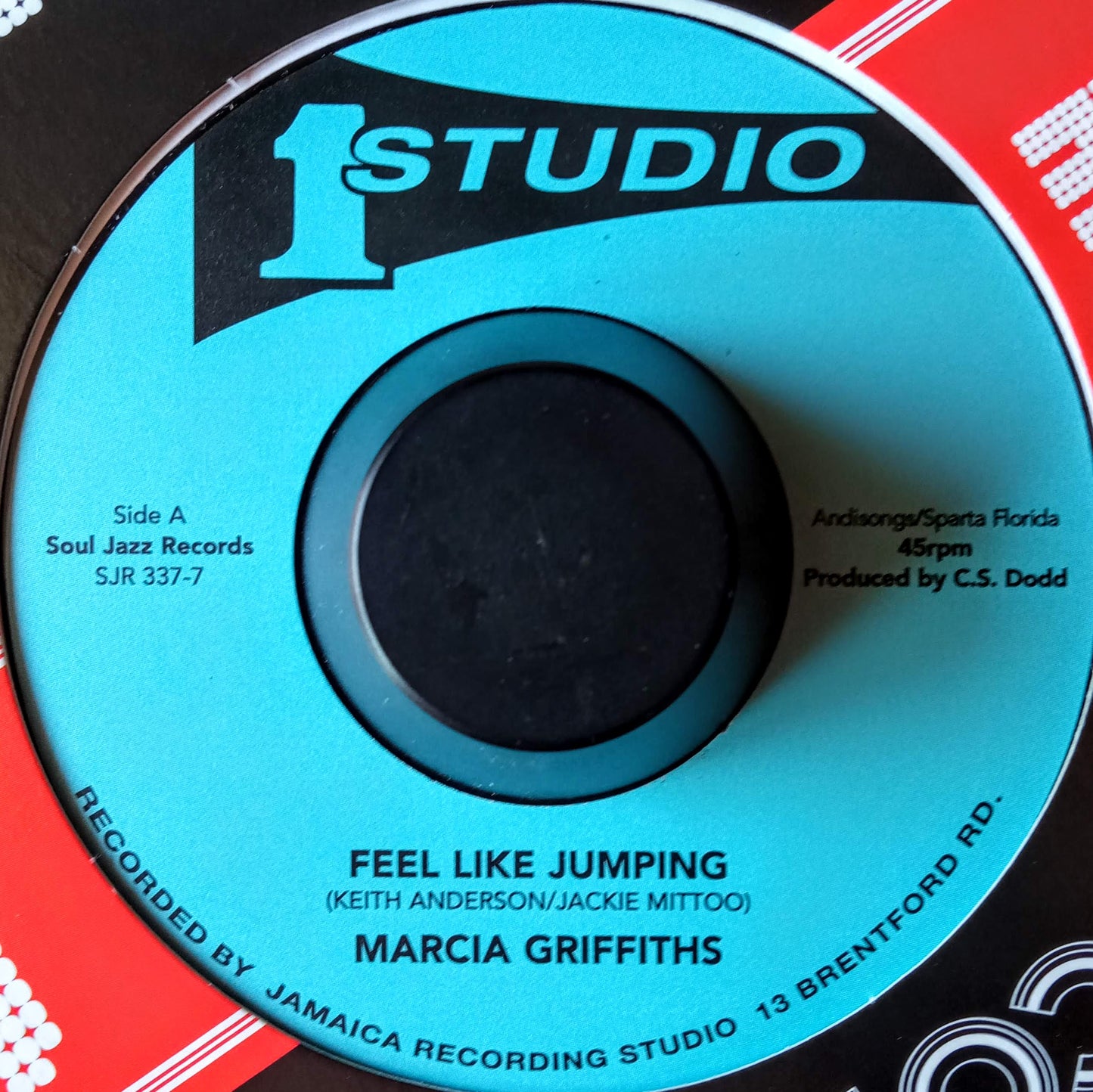 Marcia Griffiths / Brentford Disco Set – Feel Like Jumping / Feel Like Jumping Pt.2 / 7" Vinilo