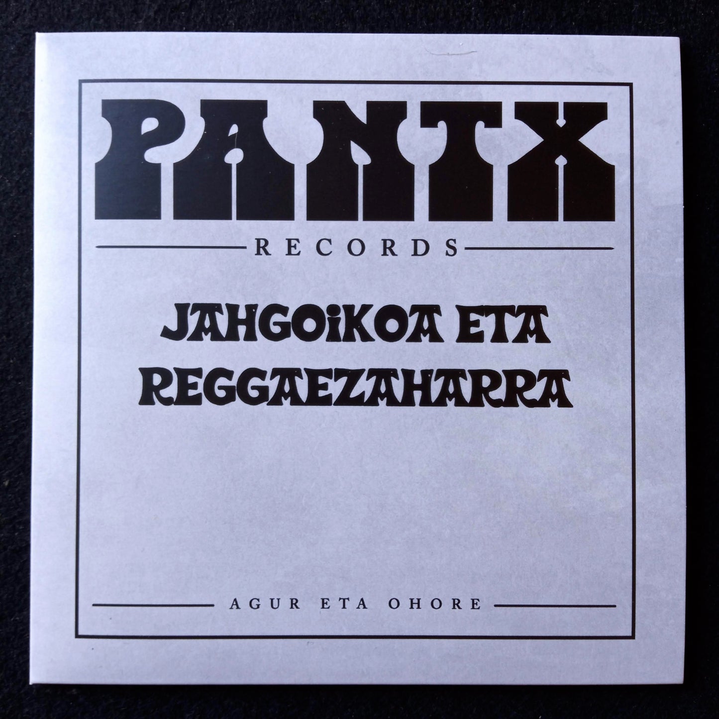 Jahgoikoa Eta Reggaezaharra – Bi Katu / 6 Dio / 7" Vinilo