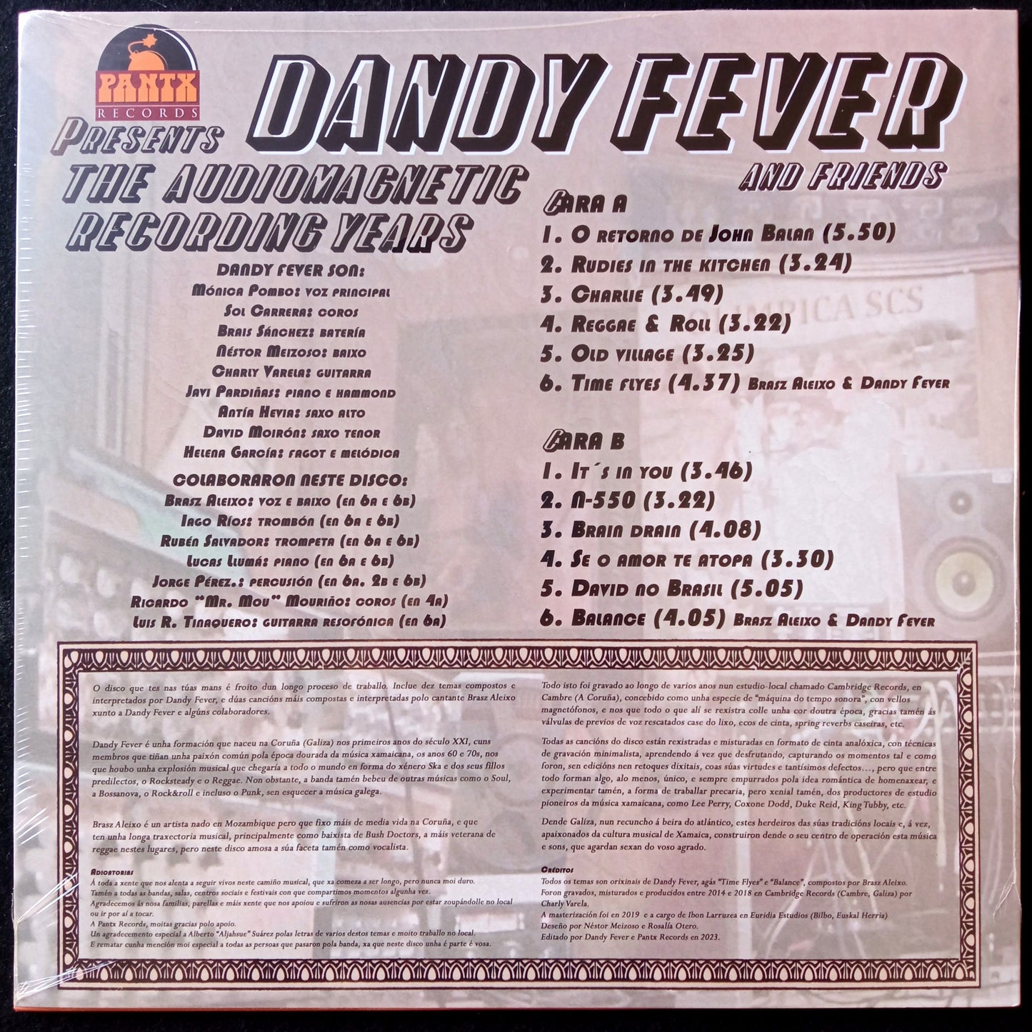 Dandy Fever – Audio Magnetic Recording Years / LP Vinilo