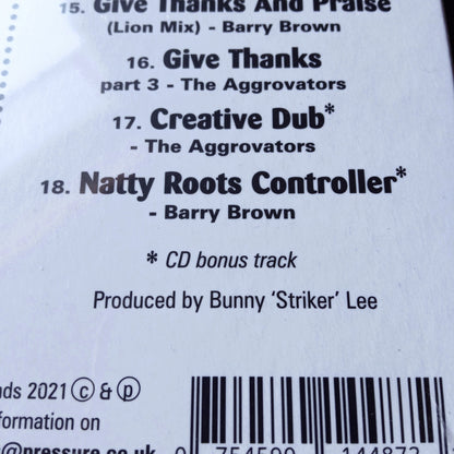 Barry Brown – Praises / CD