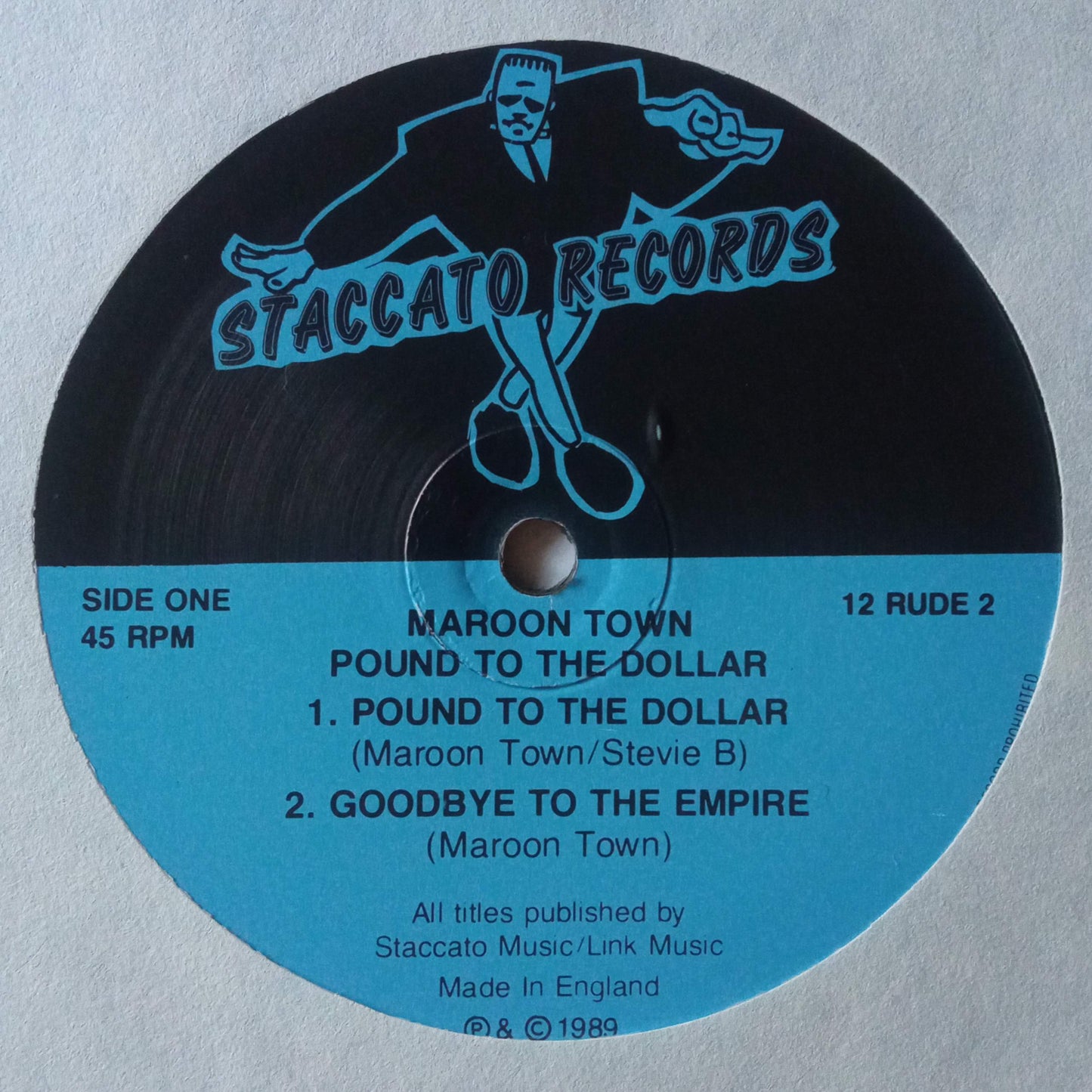 Maroon Town ‎– Pound To The Dollar / 12" Vinilo