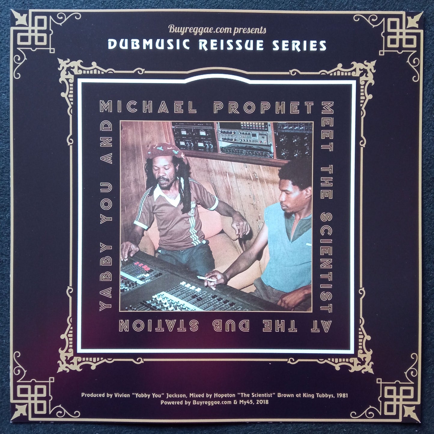 Yabby You + Michael Prophet Meet The Scientist – At The Dub Station / LP Vinilo