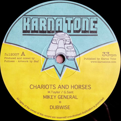 Mikey General / Fullness – Chariots And Horses / 12" Vinyl