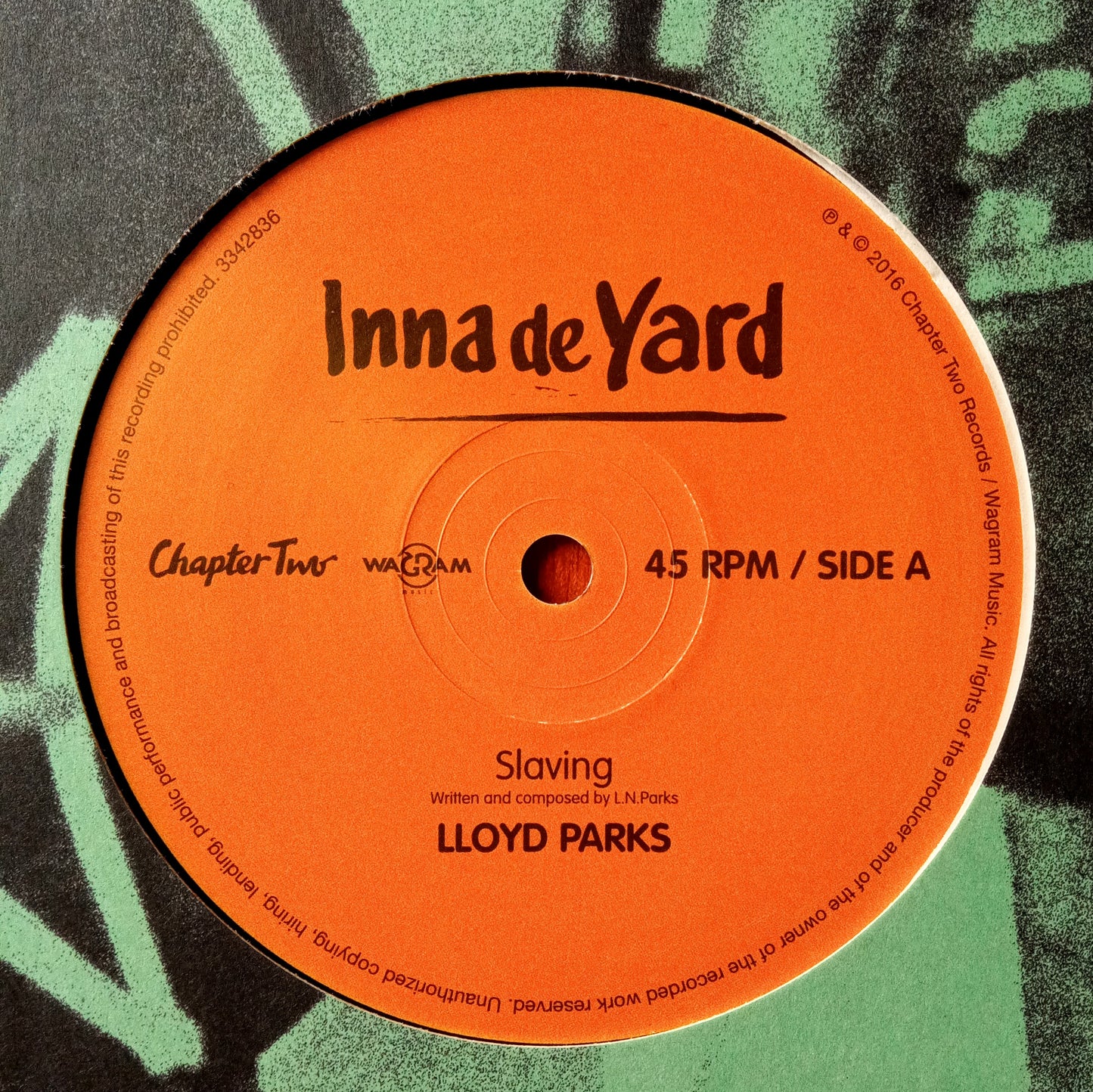 Lloyd Parks / Var – Slaving / Crime / 12" Vinilo