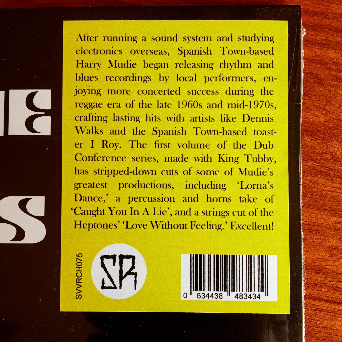 Harry Mudie Meet King Tubby's – In Dub Conference Volume One / LP Vinilo