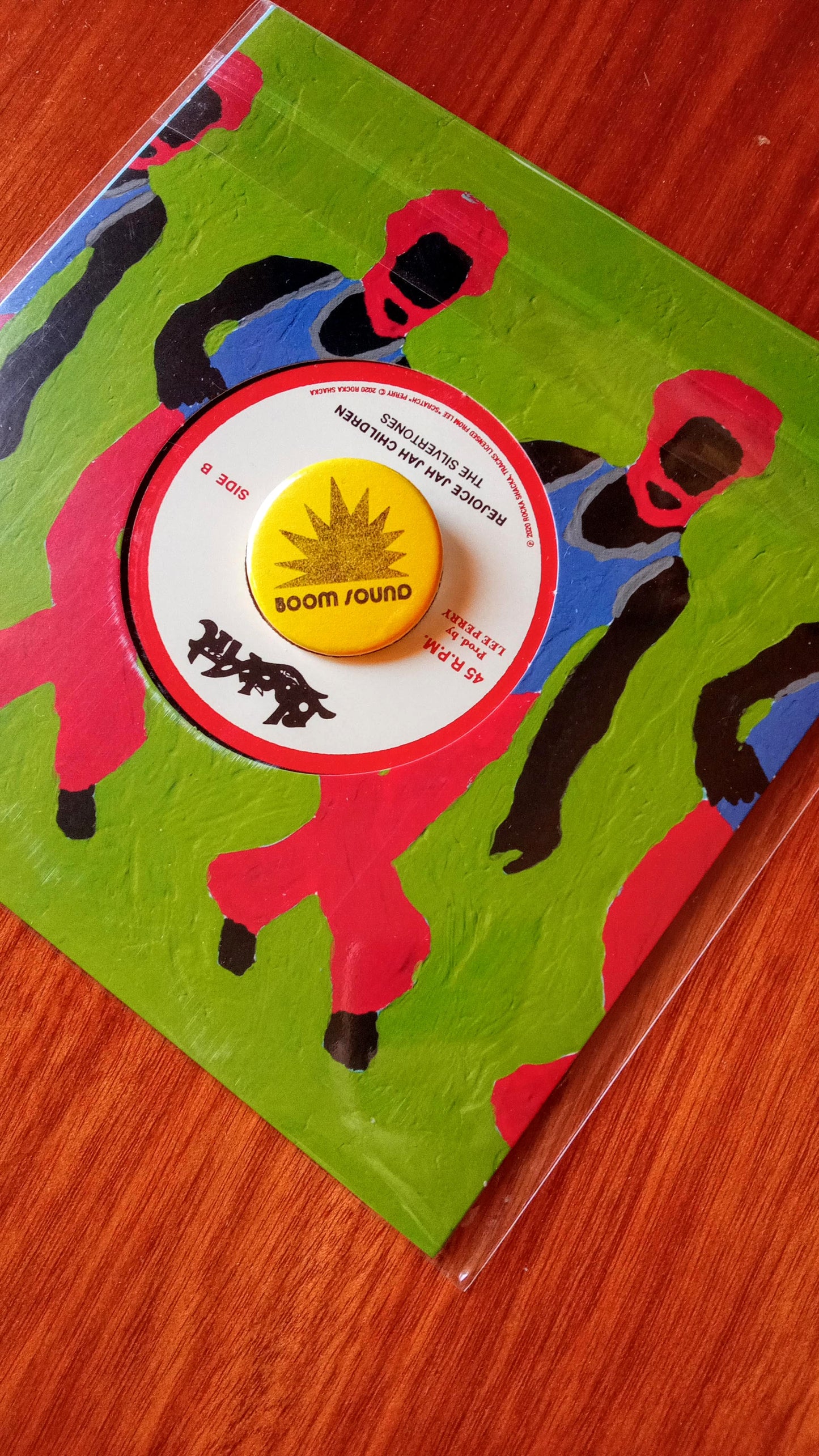 Upsetter Revue / The Silvertones – Play On Mr. Music / Rejoice Jah Jah Children (Dub Plate Mix) / 7" Vinyl