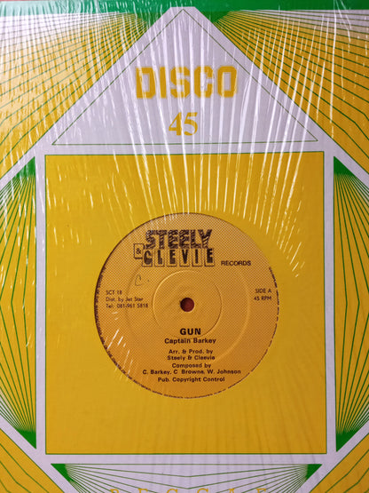 Captain Barkey / Daddy Lizard – Gun / Fling It Up / 12" Vinilo