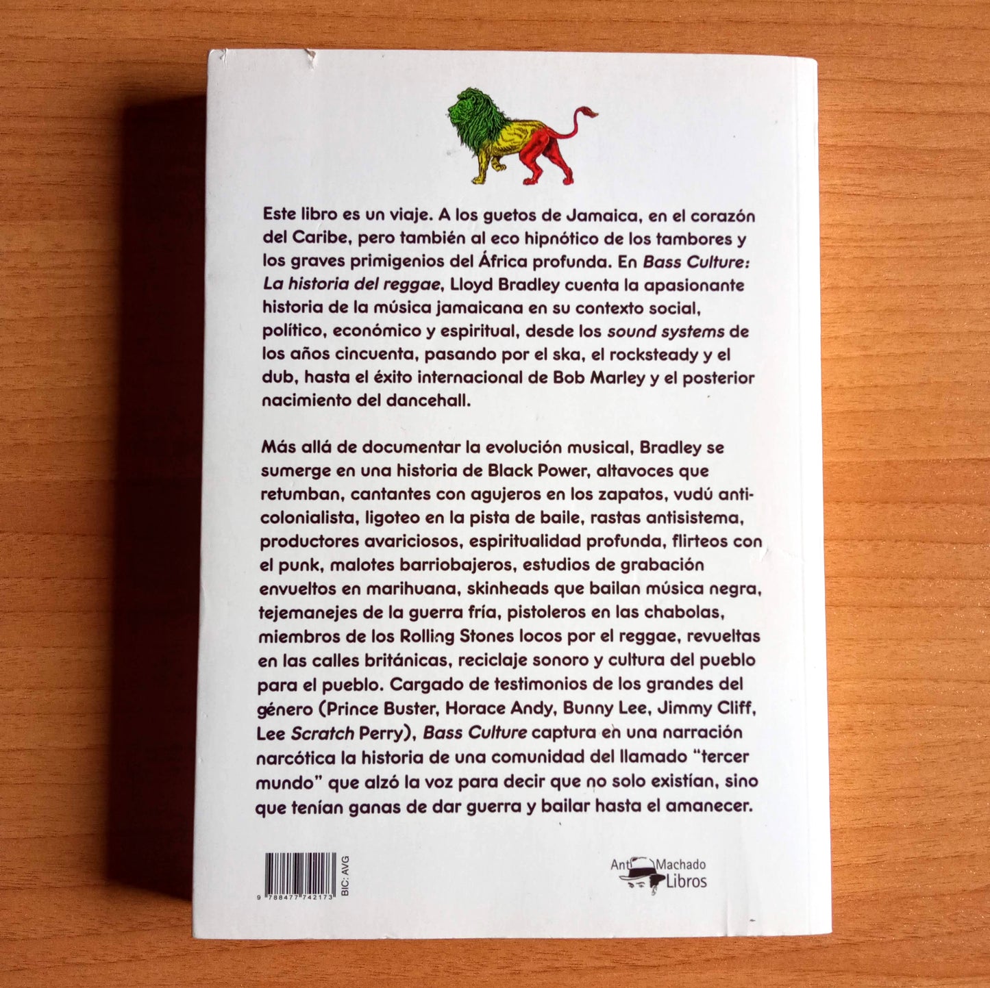 Bass Culture: La Historia Del Reggae / Libro