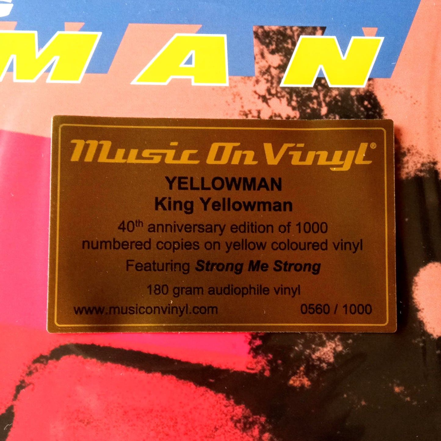 Yellowman – King Yellowman / LP Vinilo