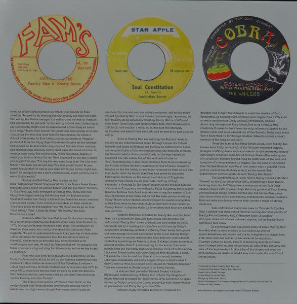 Aston ‘Family Man‘ Barrett + The Wailers Band – Soul Constitution: Instrumentals & Dubs 1971 – 1982 / 2 X LP Vinilo