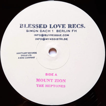 The Heptones – Mount Zion / Through The Fire I Come / 12" Vinilo