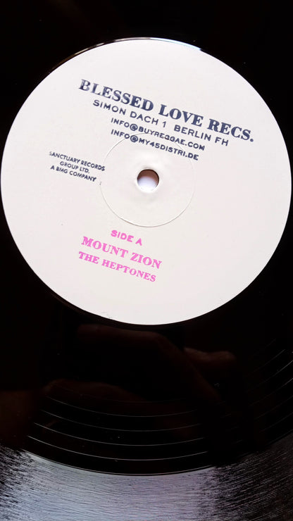 The Heptones – Mount Zion / Through The Fire I Come / 12" Vinilo