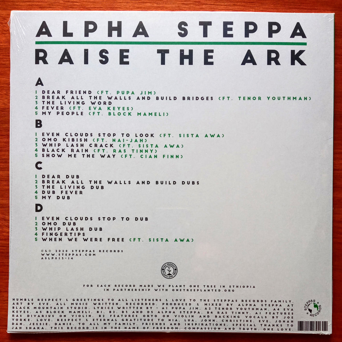 Alpha Steppa – Raise The Ark b