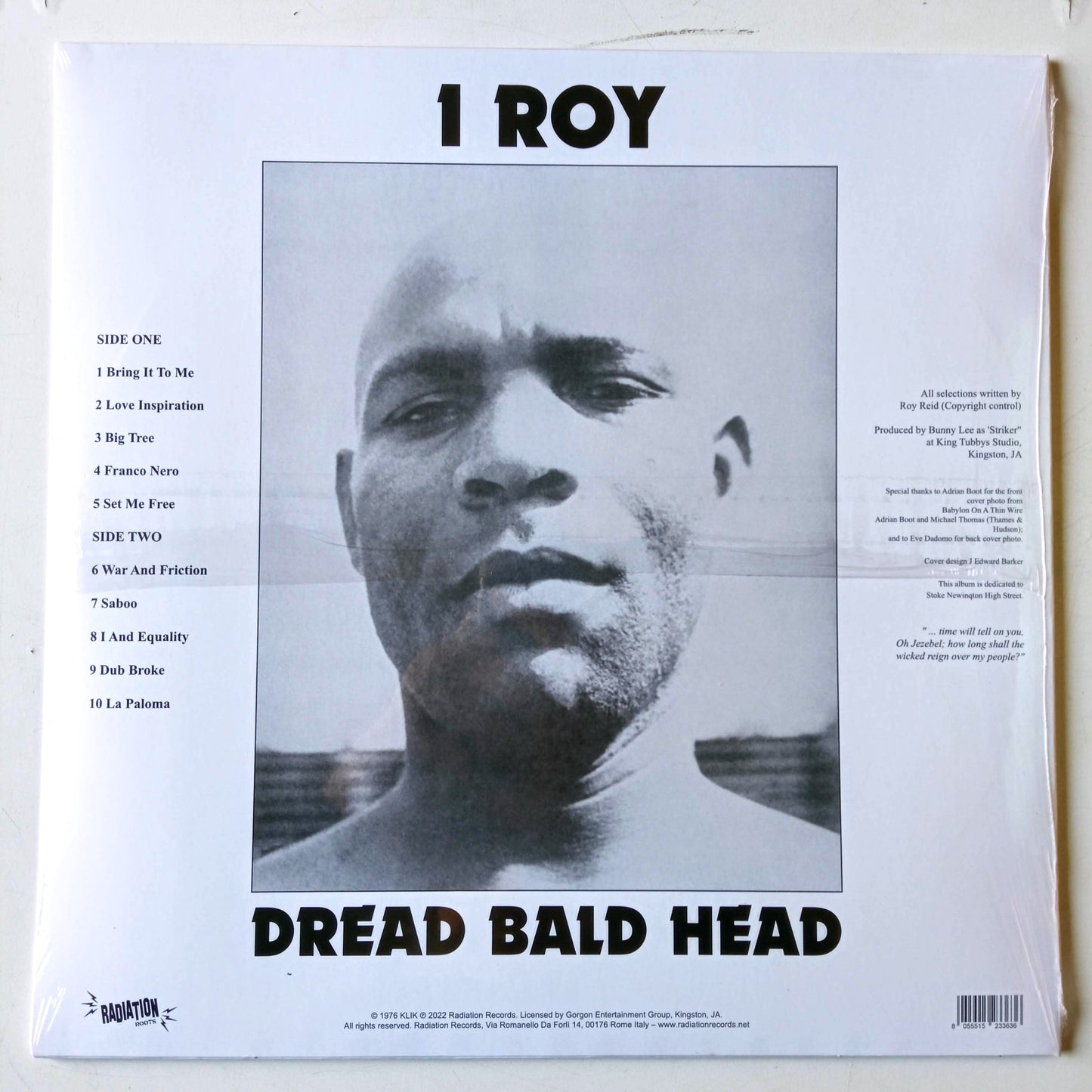 I Roy - Dread Bald Head b