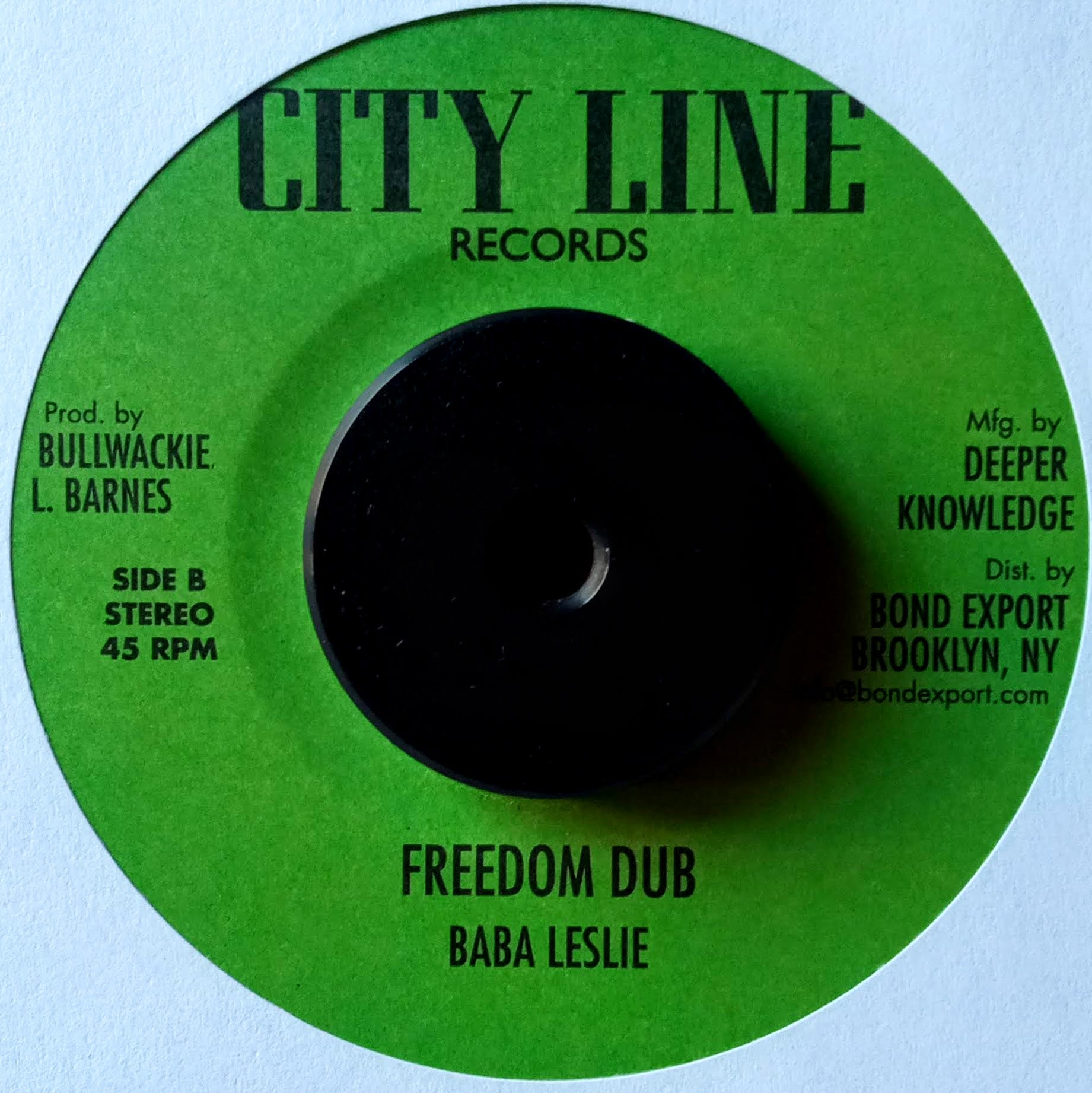 Jah I Maz / Baba Leslie – Freedom Is A Must b
