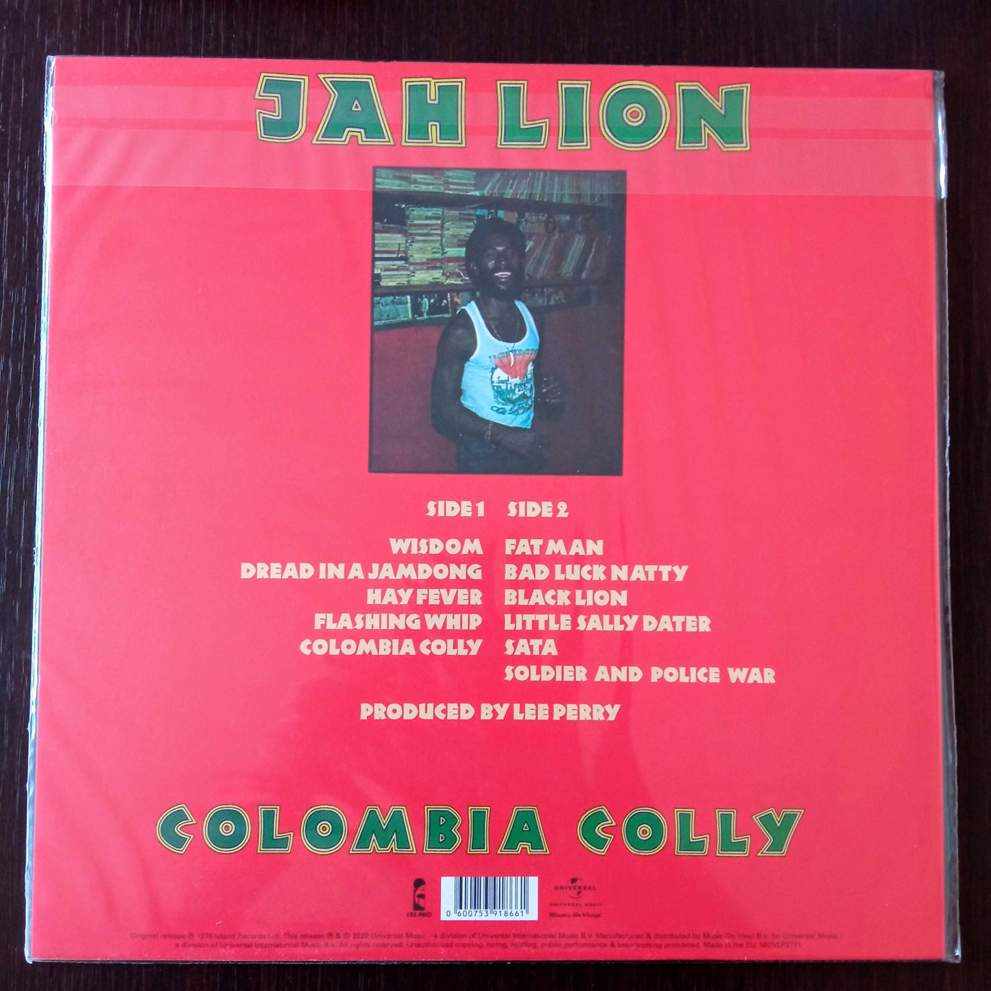 Jah Lion – Colombia Colly b