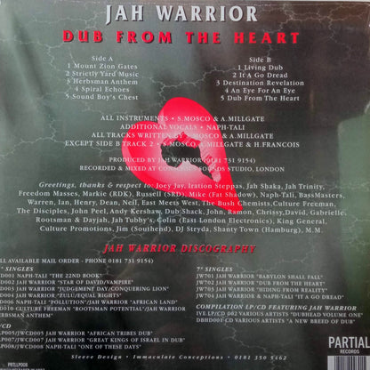 Jah Warrior - Dub From The Heart b