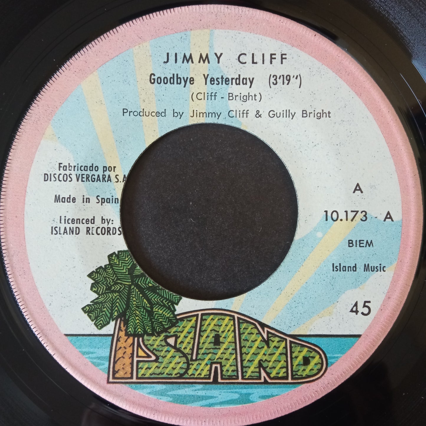 Jimmy Cliff – Goodbye Yesterday b