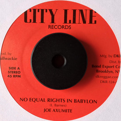 Joe Axumite – No Equal Rights In Babylon 