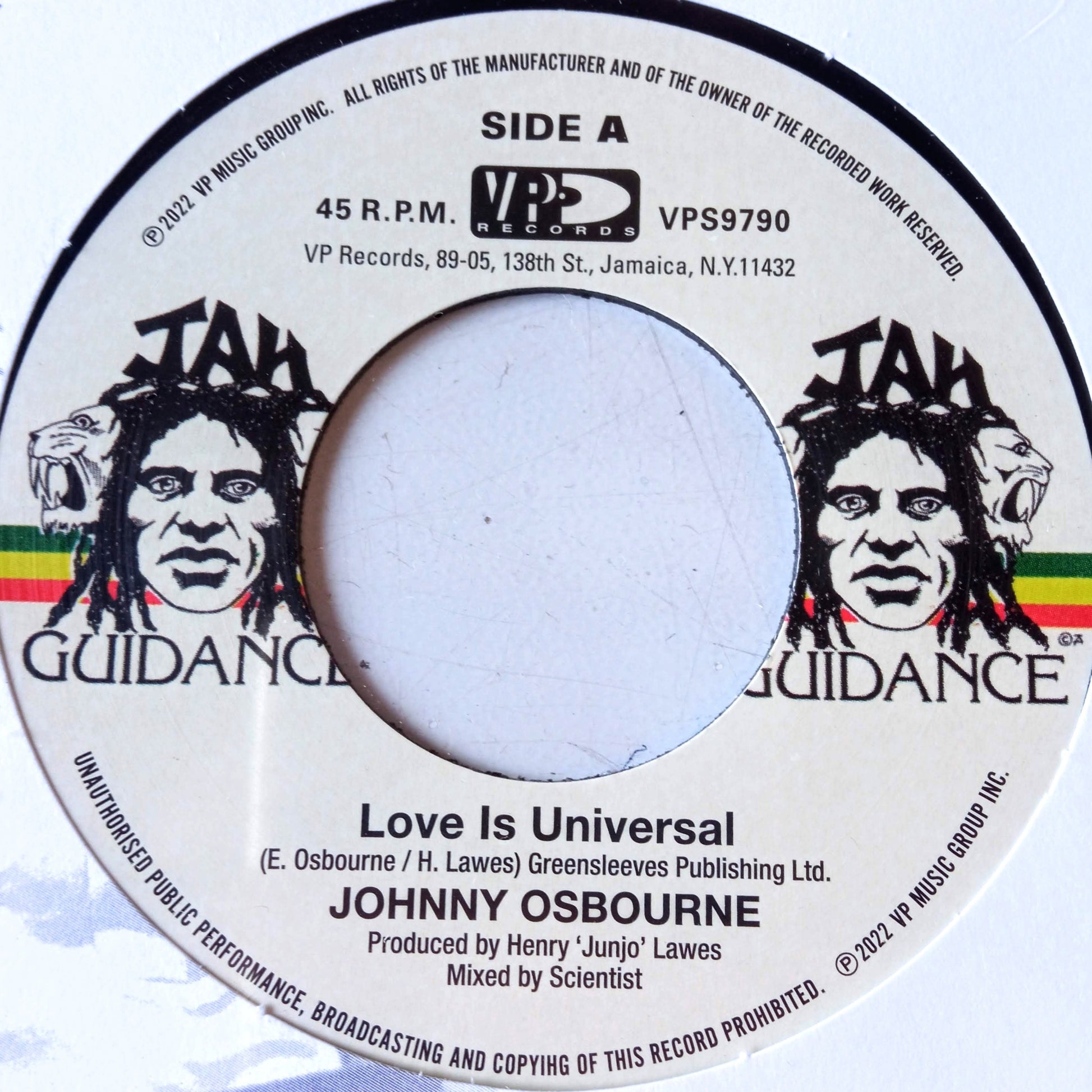 Johnny Osbourne – Love Is Universal 