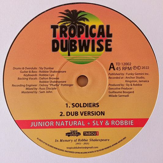 Junior Natural meets Sly + Robbie - Soldier