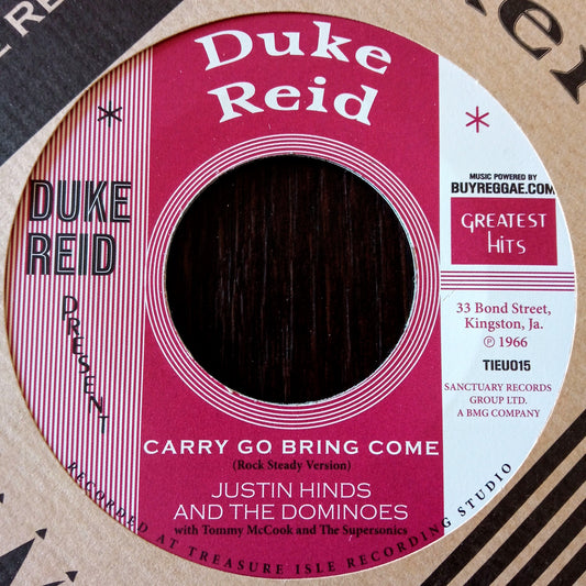 Justin Hinds + The Dominoes - Carry Go Bring Come