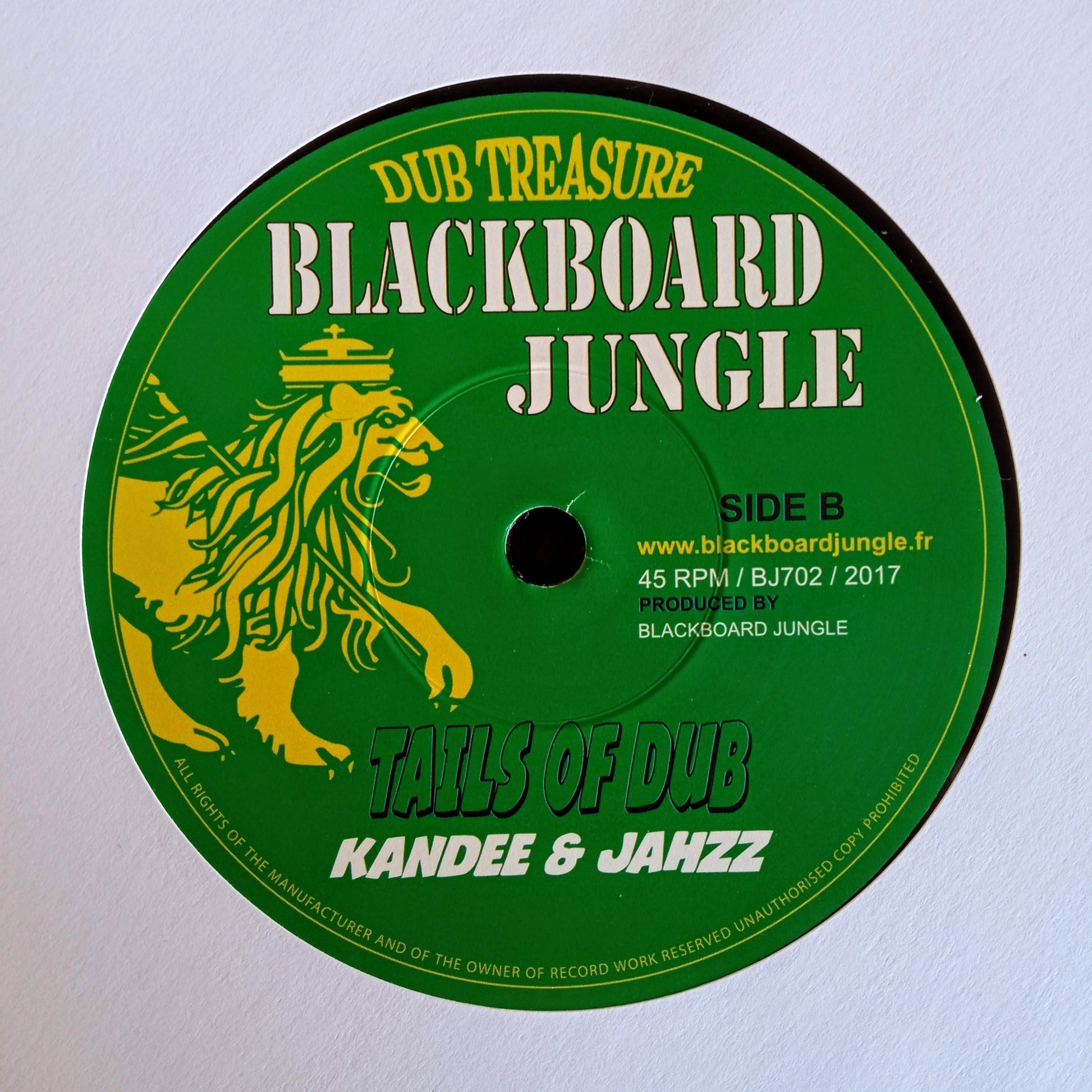 Kandee Dub & Jahzz - Tails Of Youth B