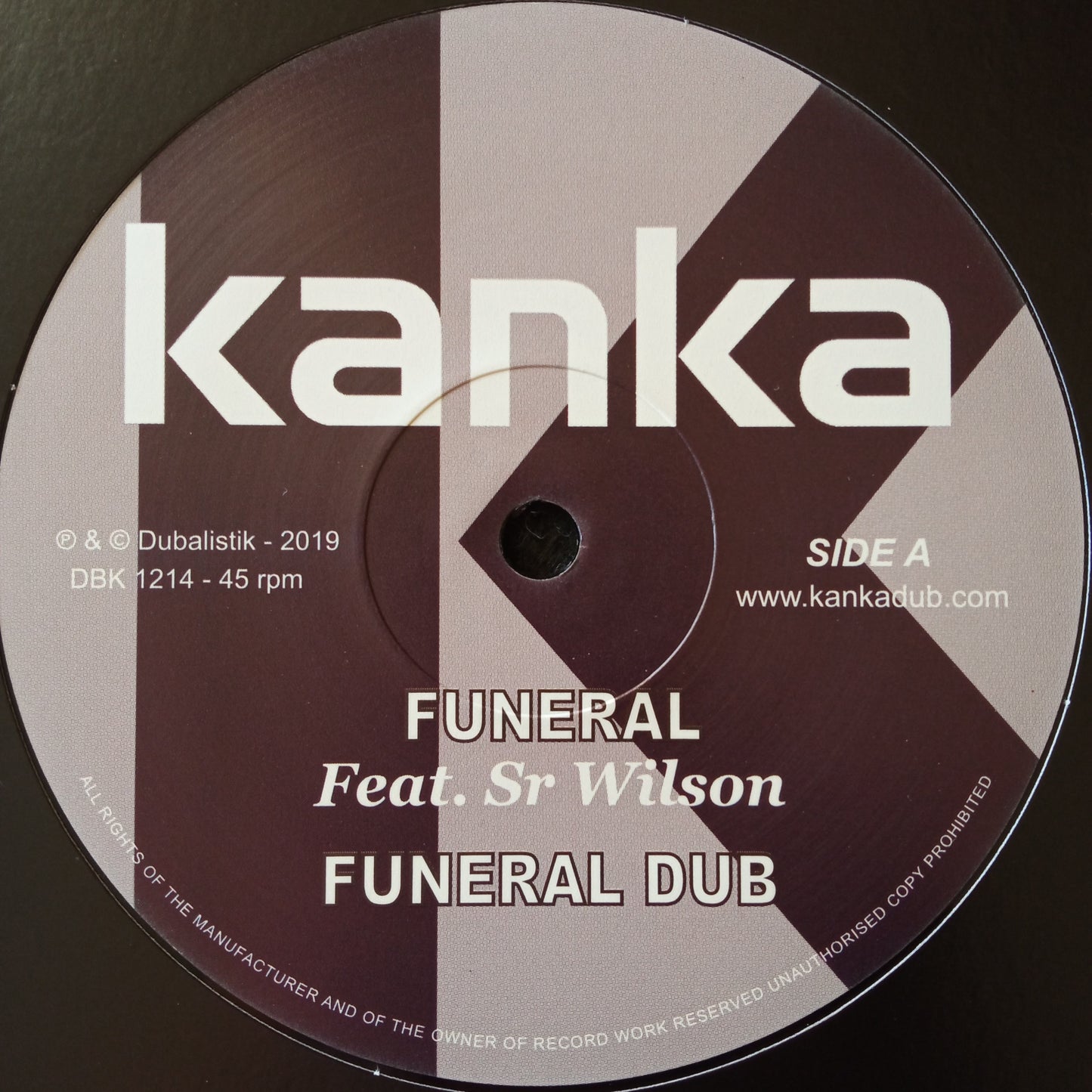 Kanka Feat. Sr. Wilson – Funeral / Purple Dub