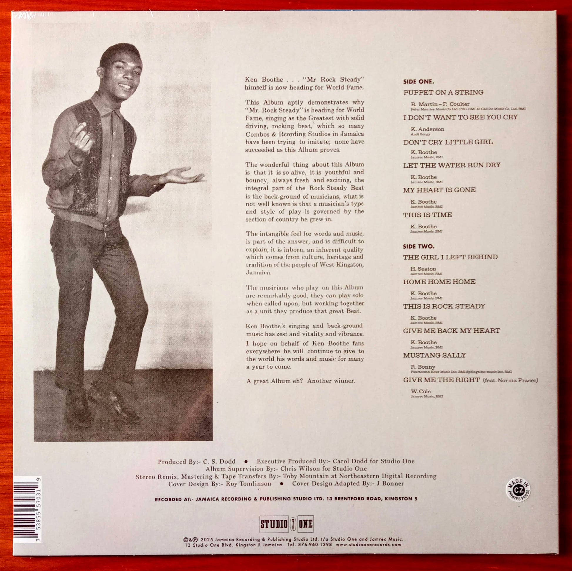 Ken Boothe – Mr. Rocksteady b