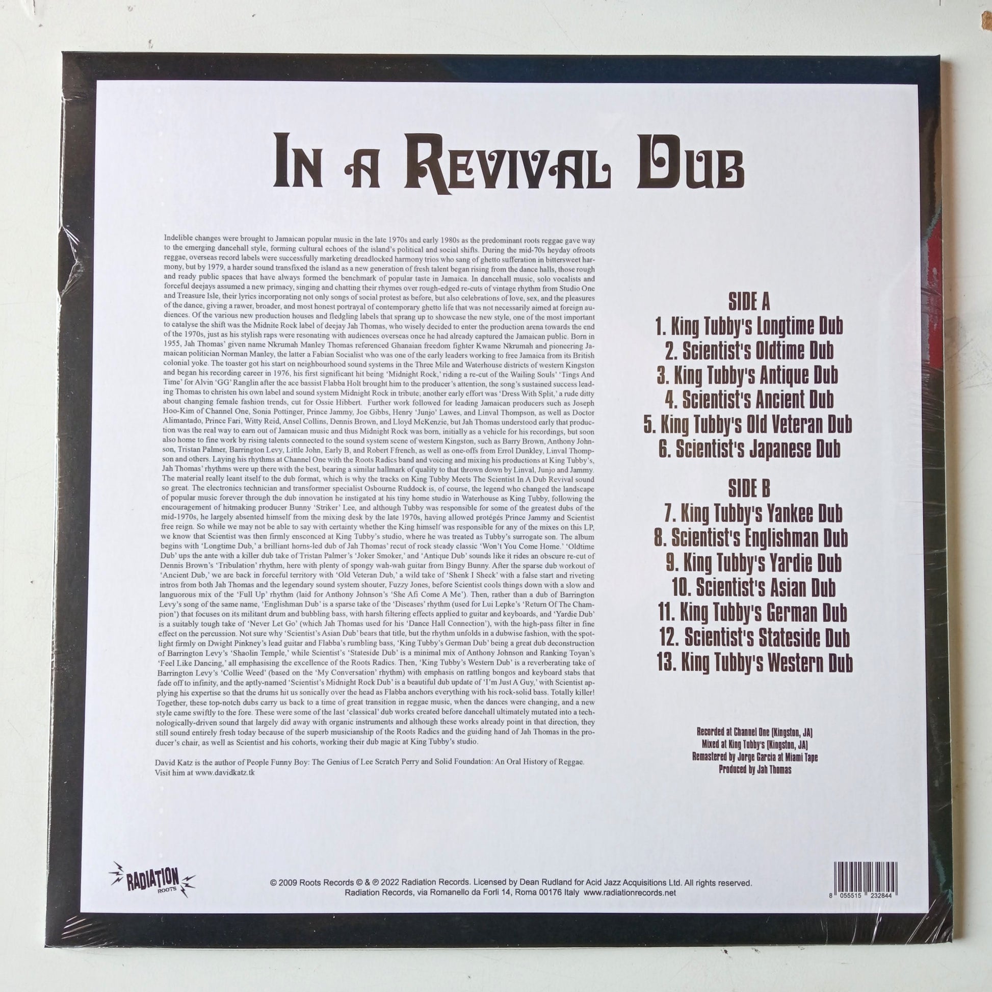 King Tubby Meets The Scientist - In A Revival Dub b