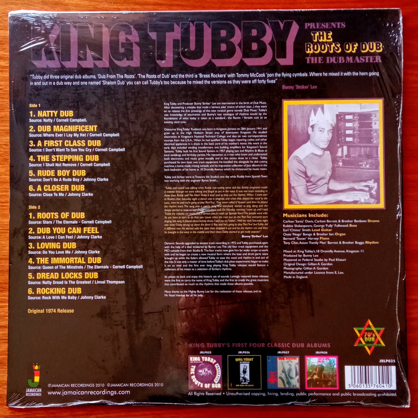 King Tubby – Presents The Roots Of Dub b