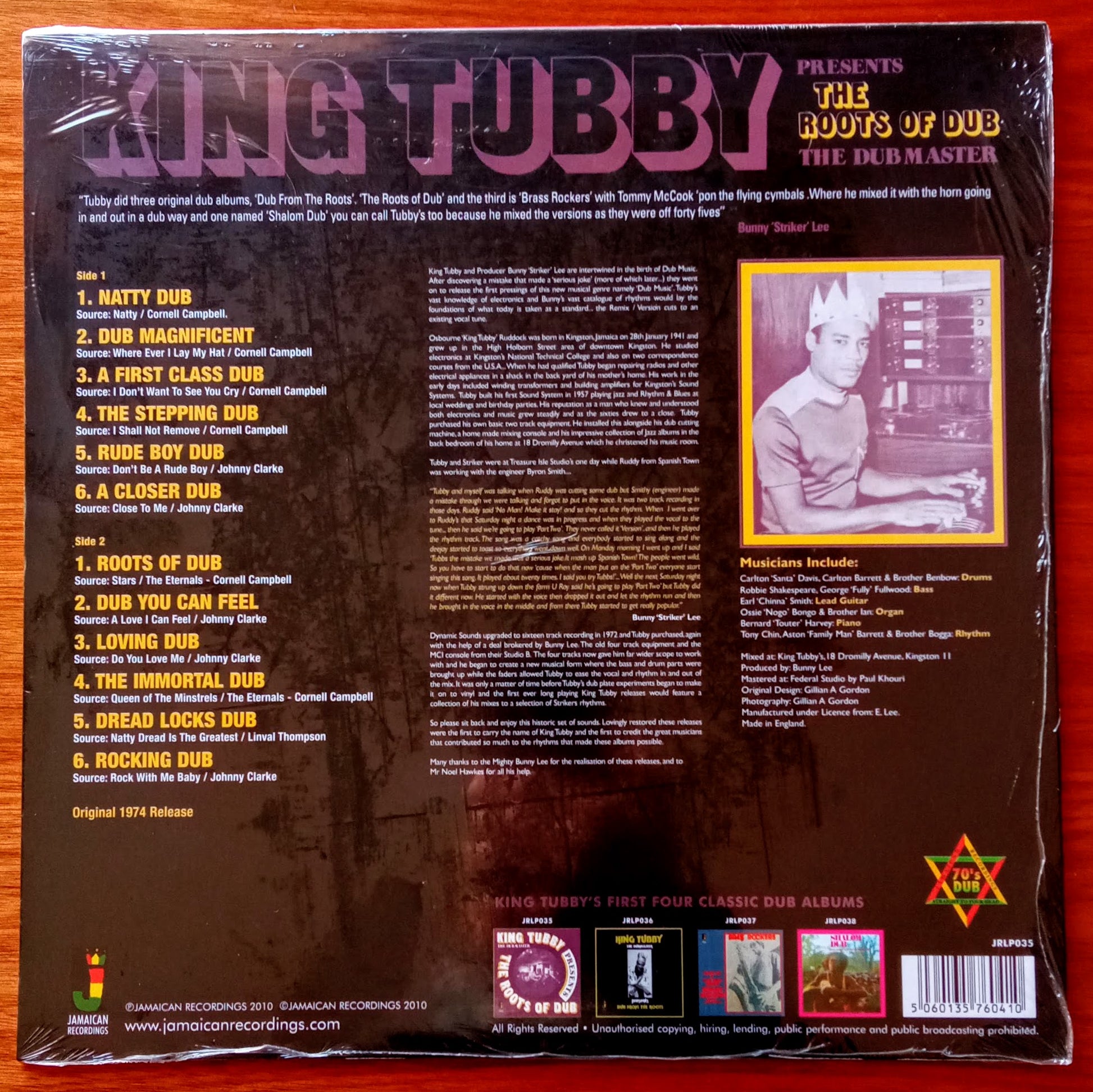 King Tubby – Presents The Roots Of Dub b
