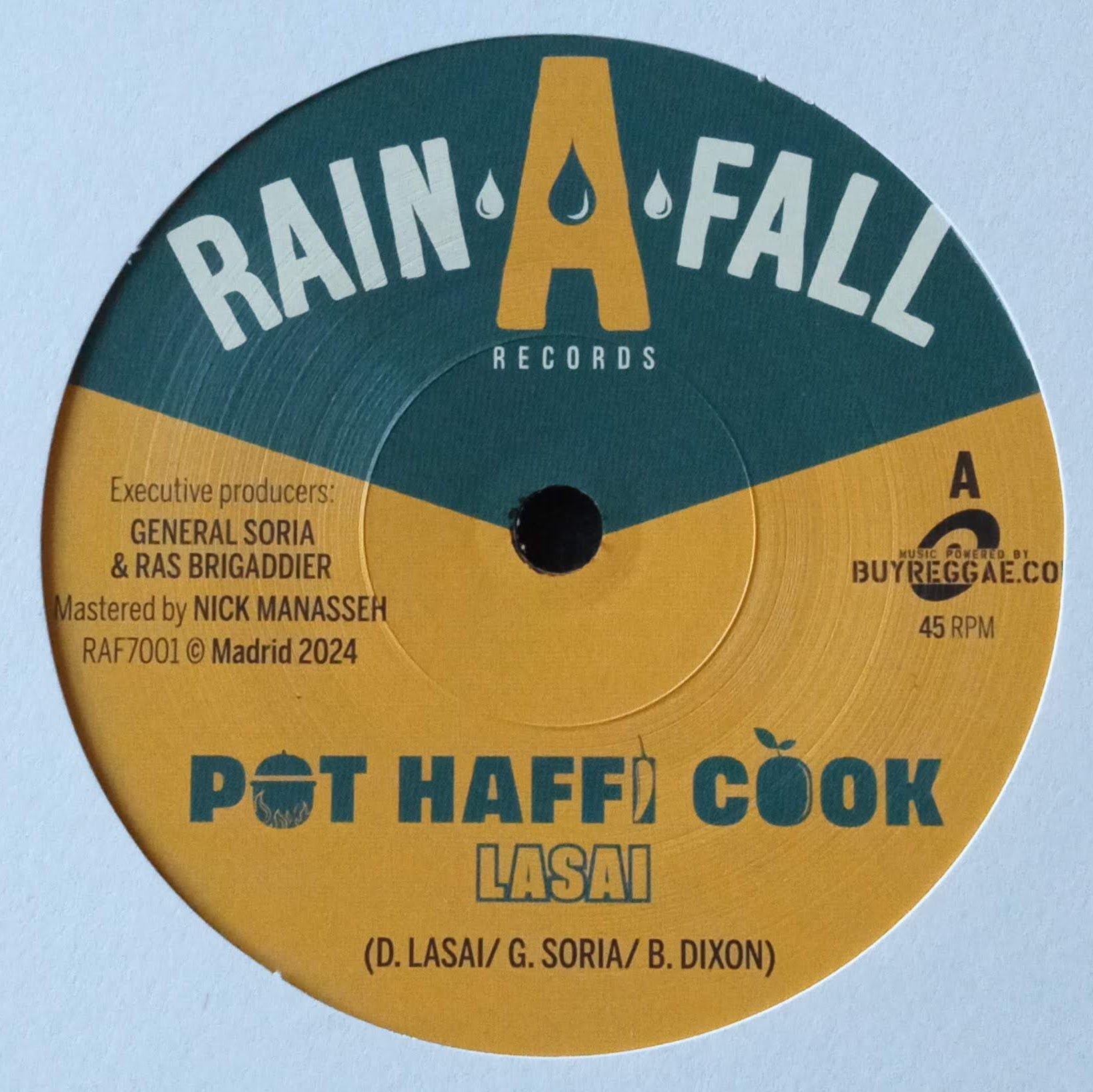 Lasai / General Soria + Daddy Cobra – Pot Haffi Cook 