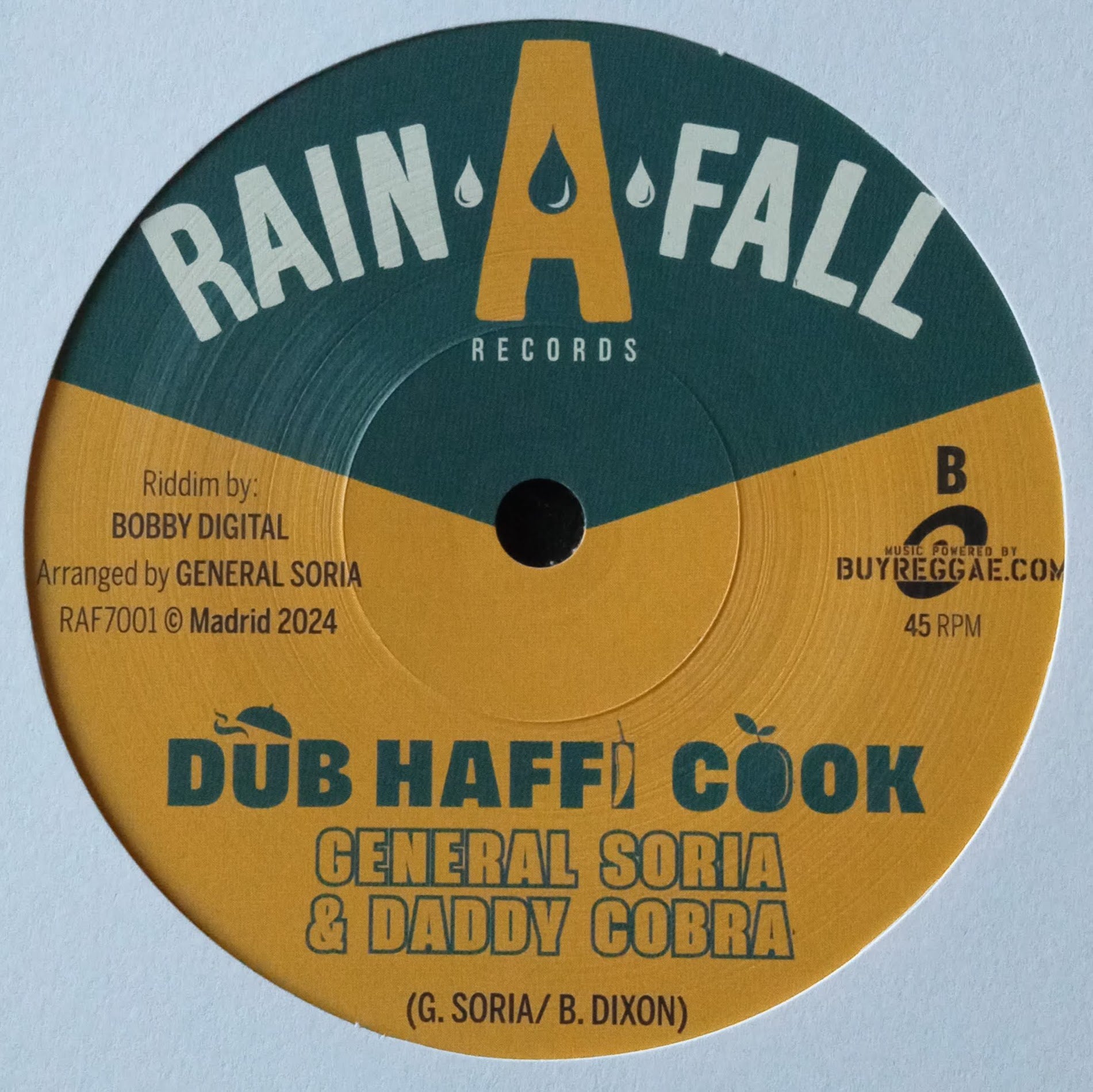 Lasai / General Soria + Daddy Cobra – Pot Haffi Cook b