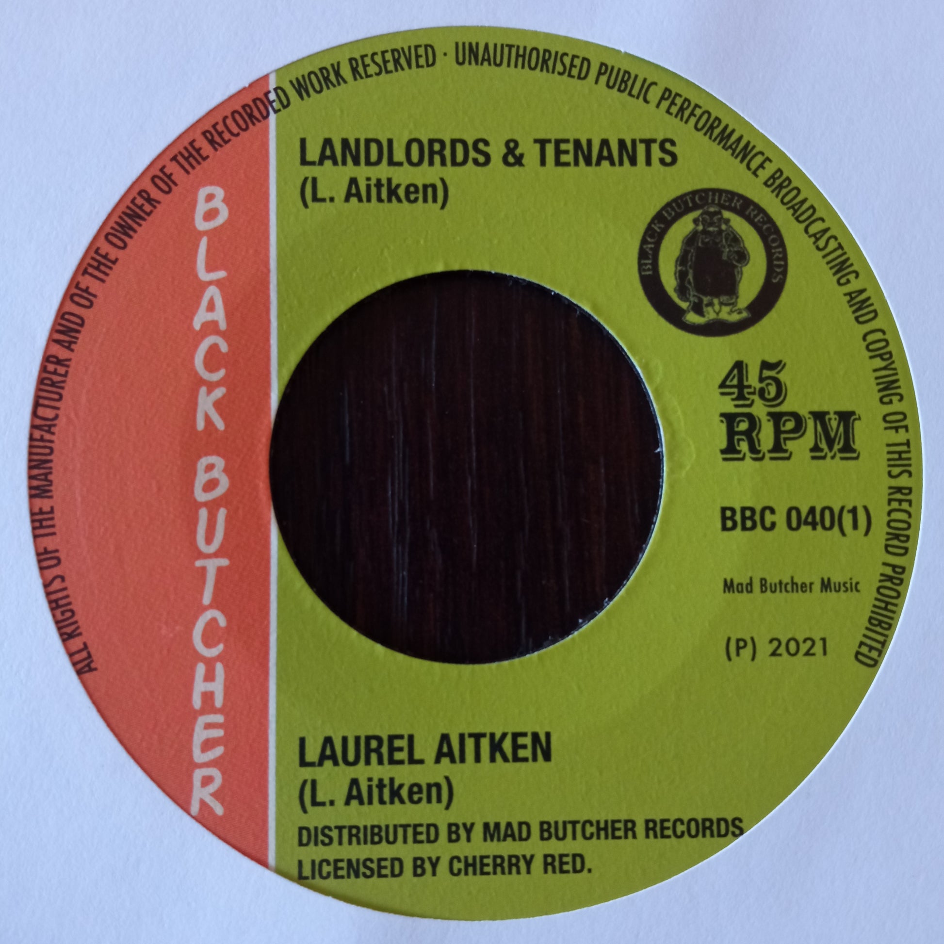 Laurel Aitken – Landlords And Tenants / Everybody Suffering b