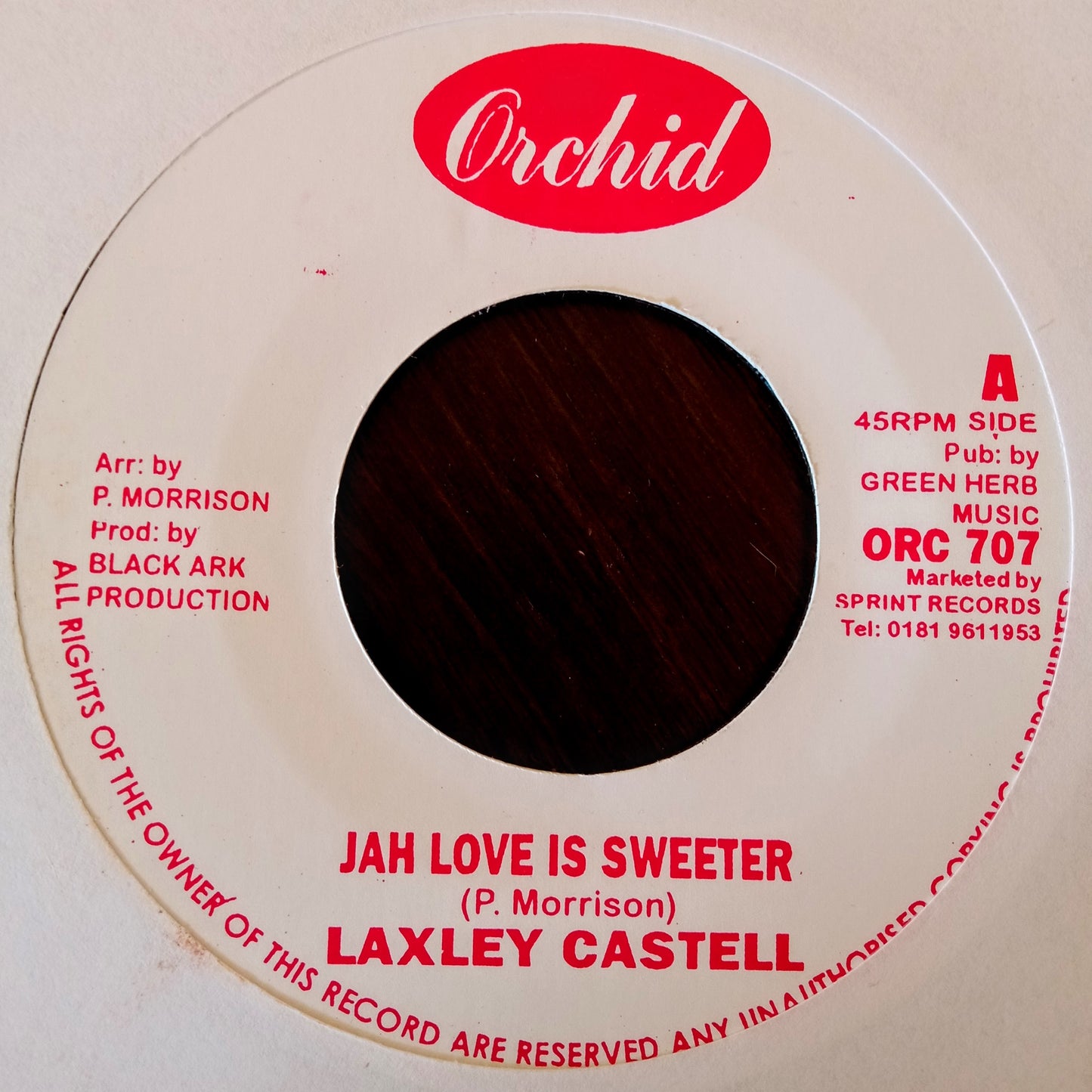 Laxley Castell - Jah Love Is Sweeter 