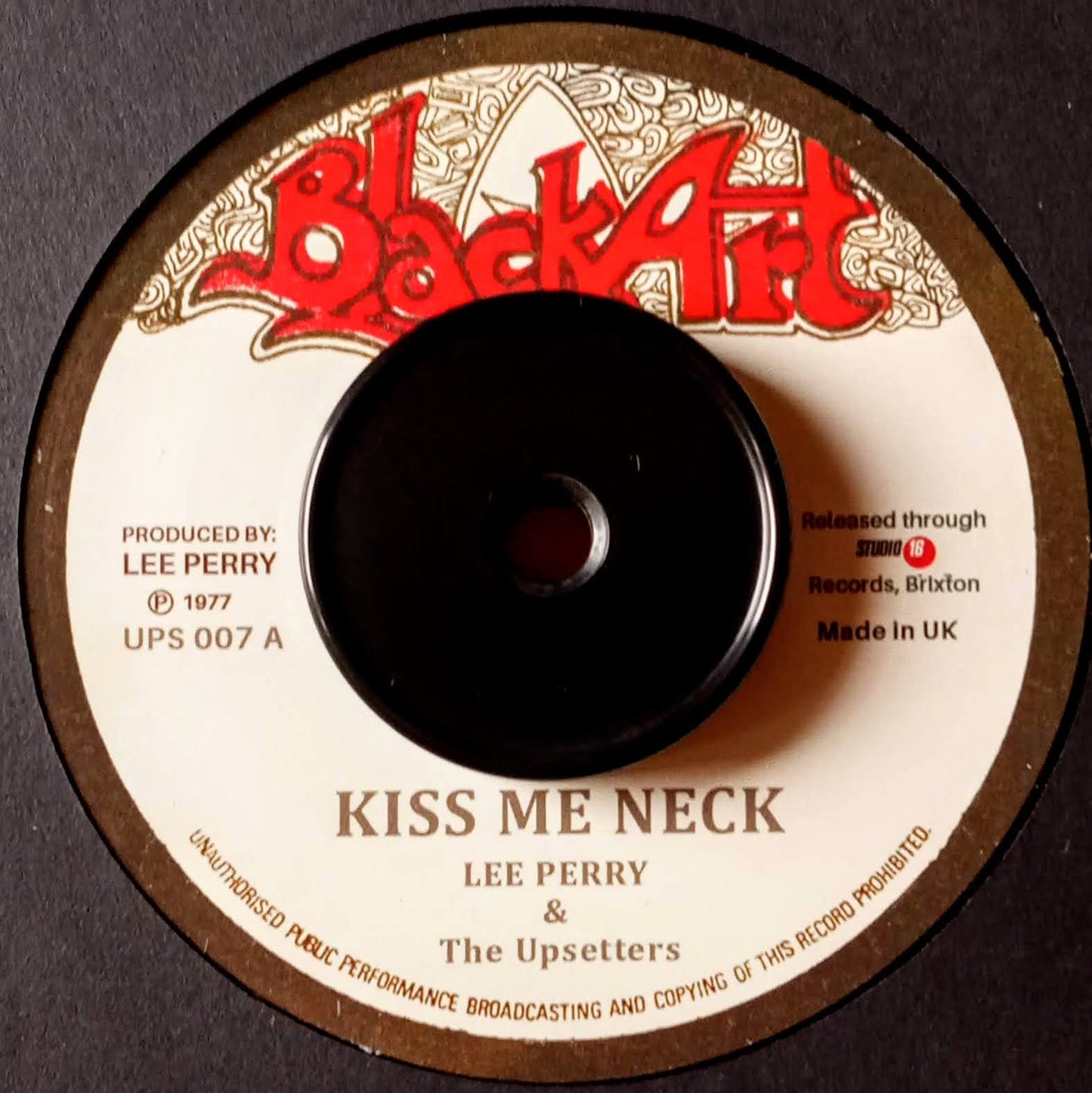 Lee Perry – Kiss Me Neck Da Ba Da