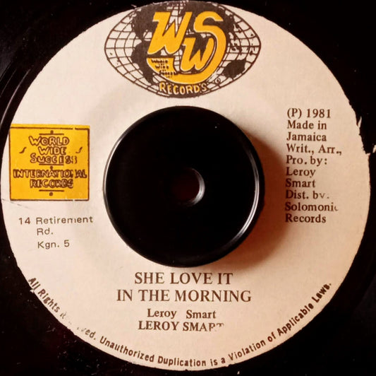Leroy Smart – She Love It In The Morning 